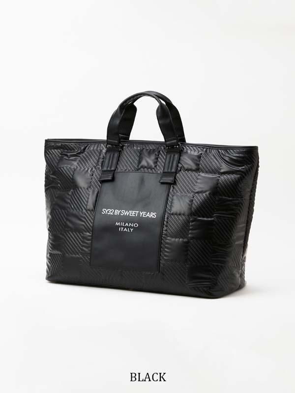 BLOCK EMBOSS LOCKER BAG