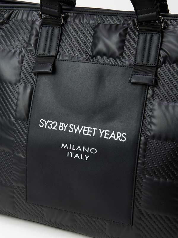 BLOCK EMBOSS LOCKER BAG - 【公式】SY32 by SWEET YEARS GOLF