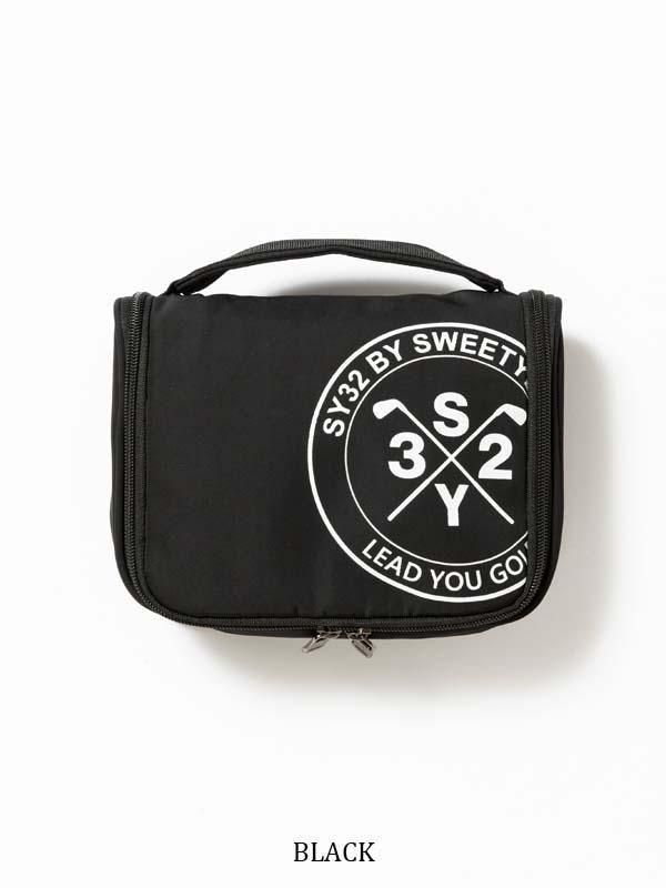 SY32 GOLF by SWEET YEARS ブラックポーチ CART POUCH - 【公式】SY32 by SWEET YEARS GOLF ONLINE STORE