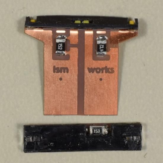 京都市交通局10系対応 - 鉄道コレクション対応《点灯化キット》の制作