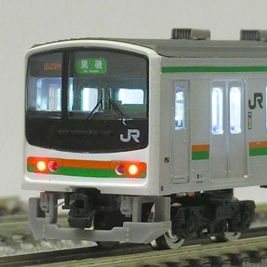JR東日本205系メルヘン顔対応 - 鉄道コレクション対応《点灯化キット JR東日本205系メルヘン顔対応 - 鉄道コレクション対応《点灯化キット