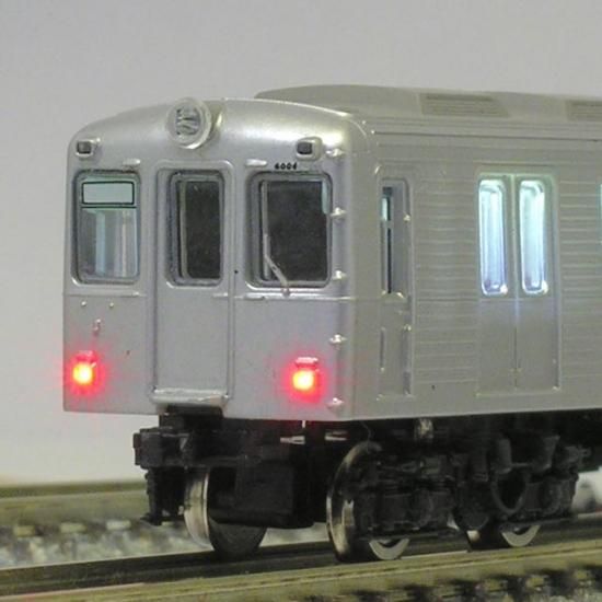 東急6000系対応 - 鉄道コレクション対応《点灯化キット》の制作