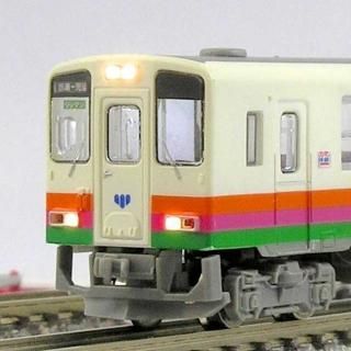 トミーテックのノスタルジック鉄コレ、富井電鉄キハ1形青色の