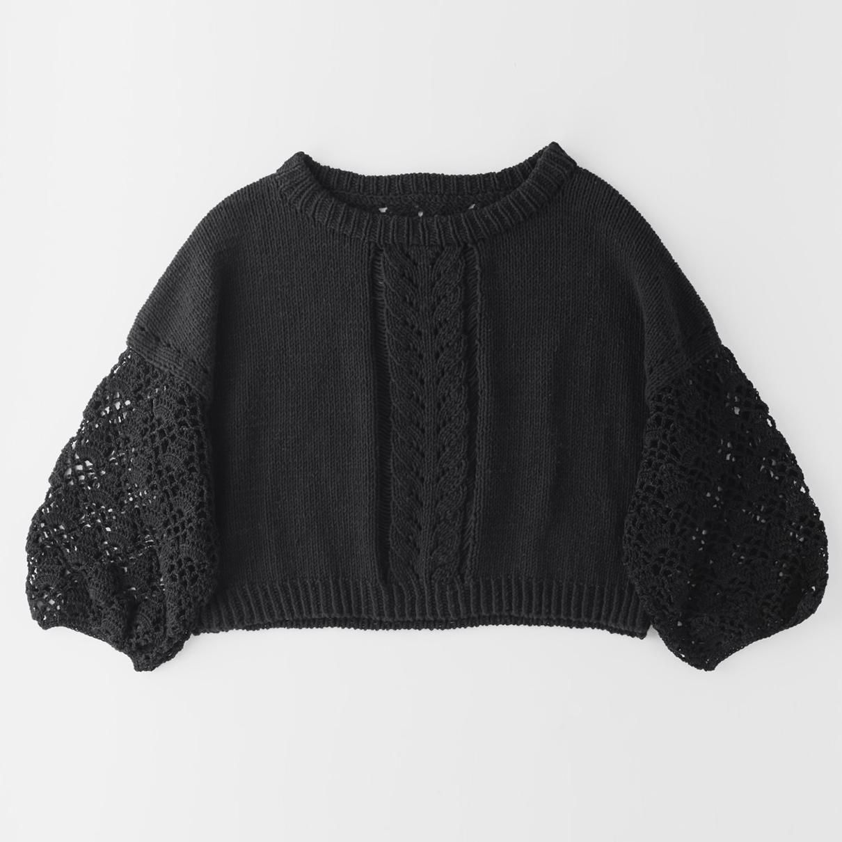 目落とし模様のセーター - atelier K'sk Online Store