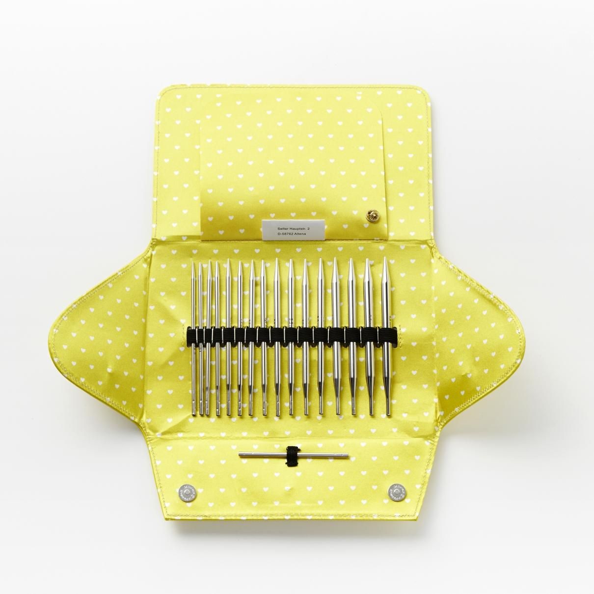 addi click 輪針セット　編み針セット Amazon.co.jp: addi クリックシステム 輪針セット 付け替え式
