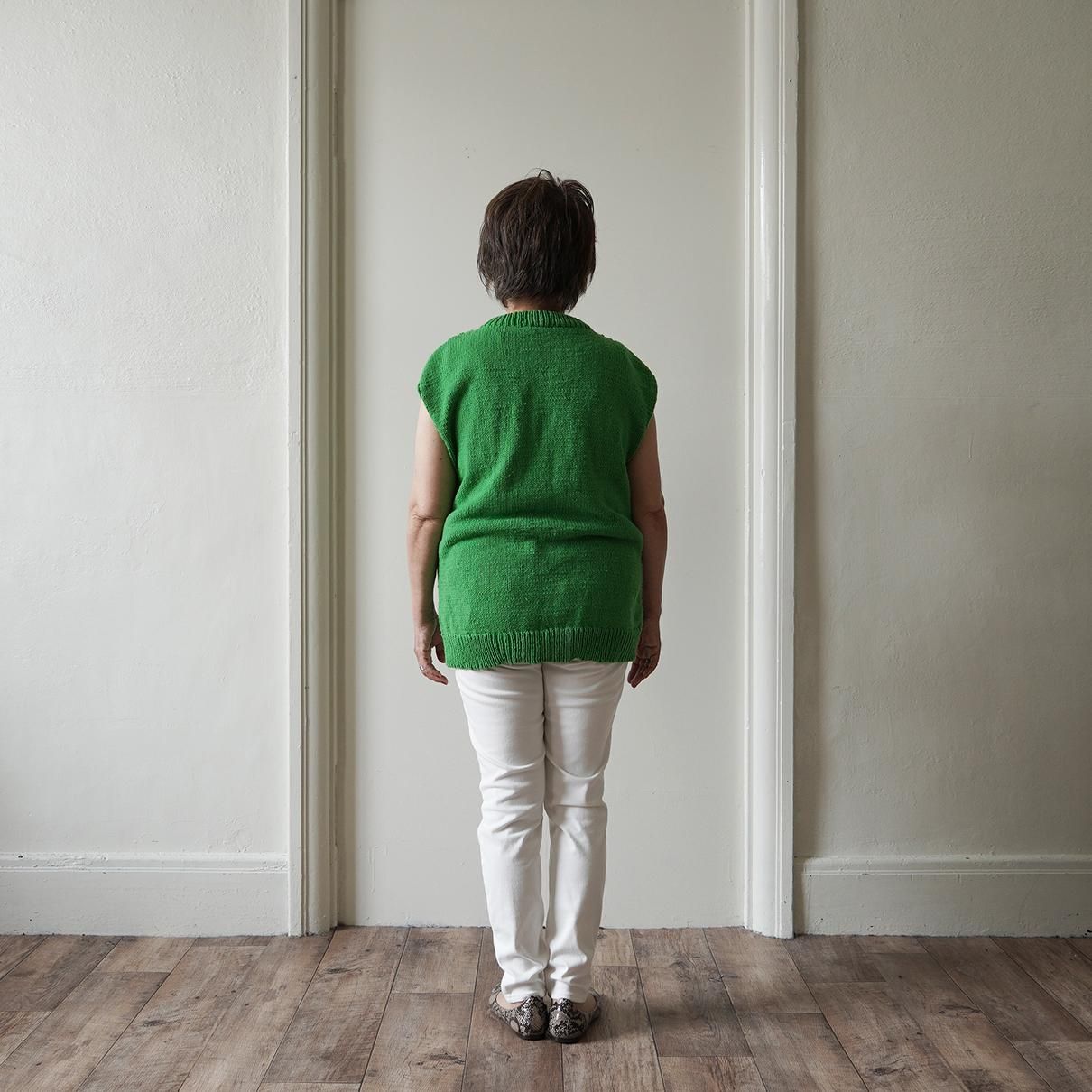 アラン模様のロングベスト - atelier K'sk Online Store