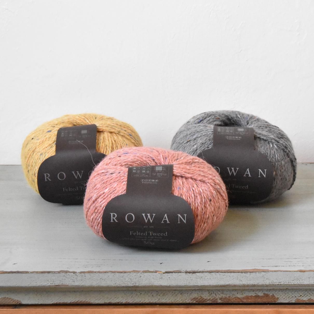 フェルテッドツイードカラー Felted Tweed Col ROWAN 【KY