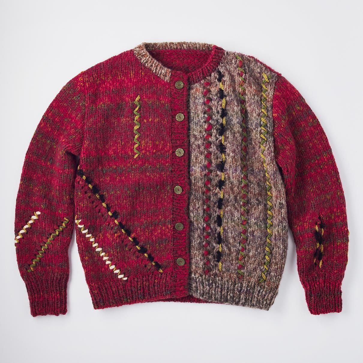 ステッチ模様のカーディガン - atelier K'sk Online Store