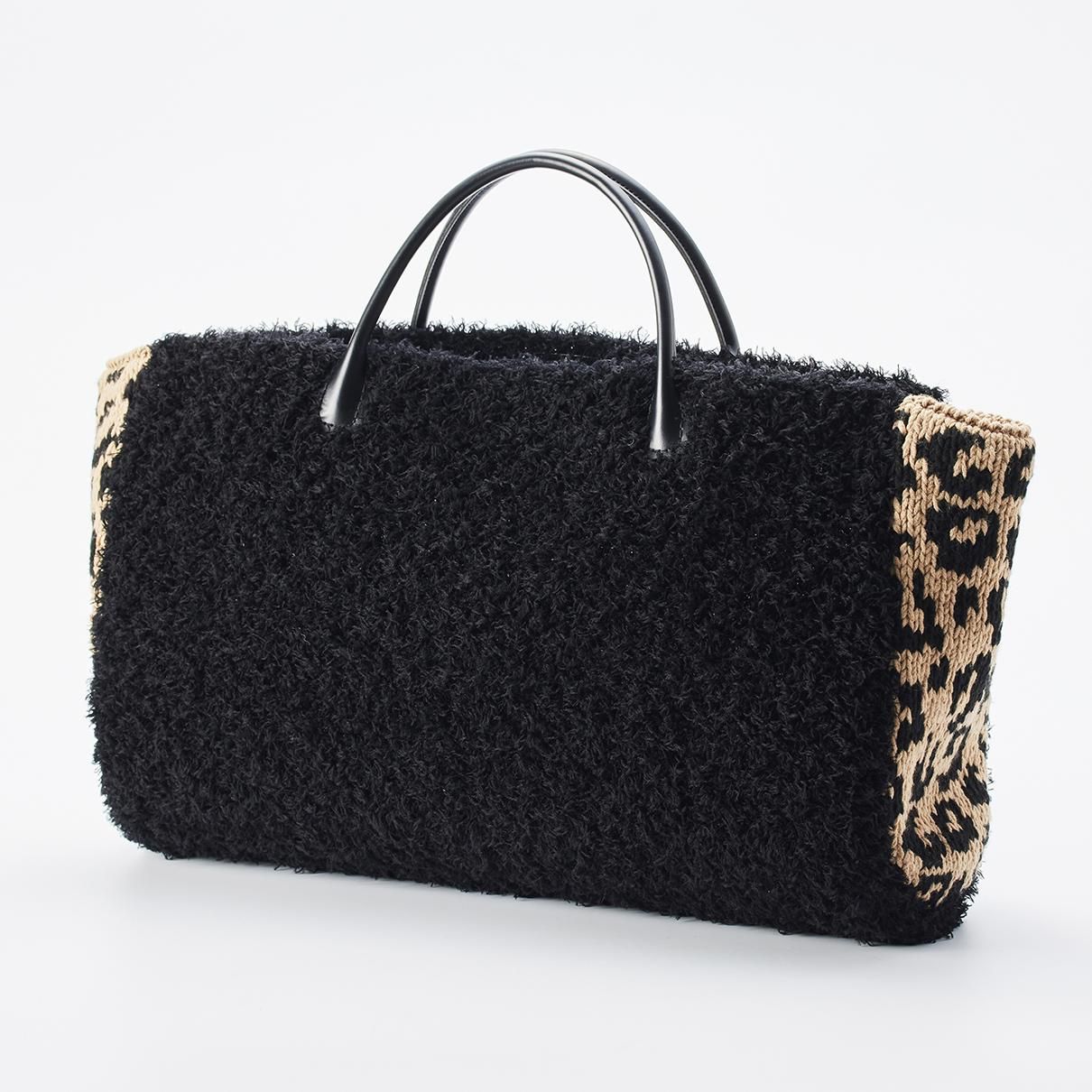 大きなヒョウ柄バッグ - atelier K'sk Online Store