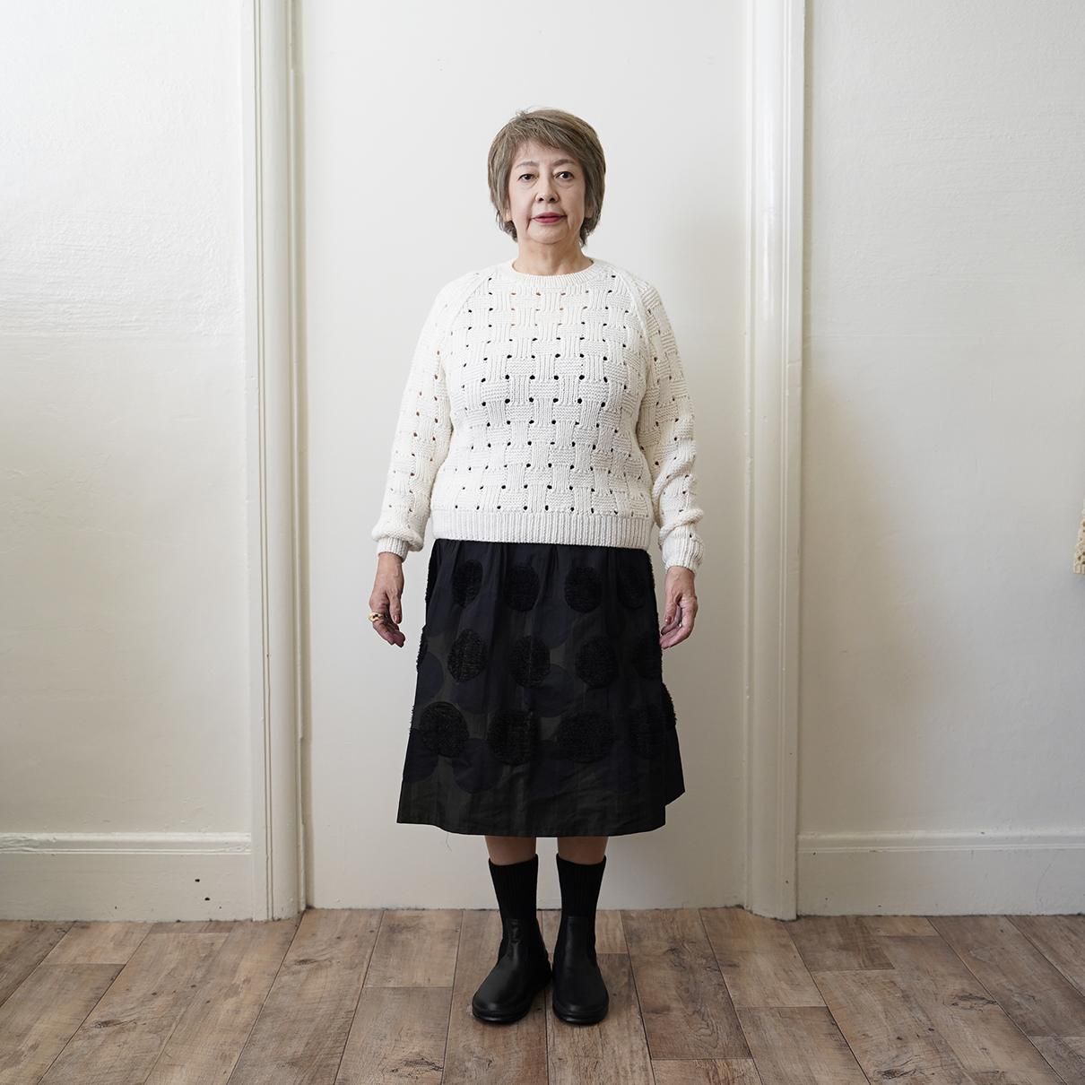 格子模様のプルオーバー - atelier K'sk Online Store 格子模様のプルオーバー - atelier K'sk Online Store