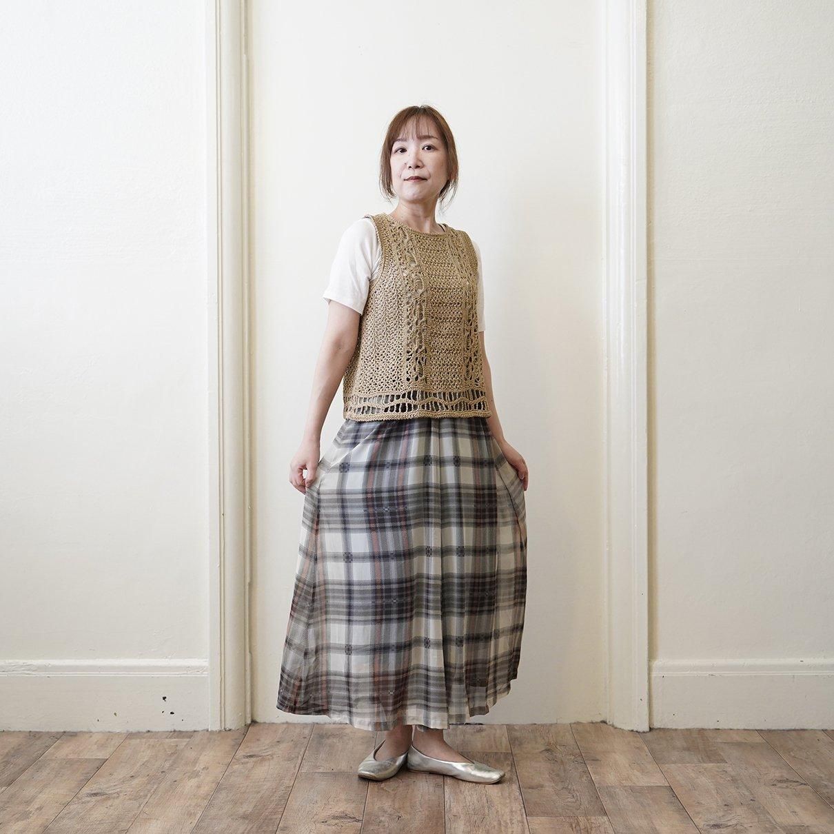 ATELIER BOZ ベスト 編み上げ ATELIER BOZ ベスト 編み上げ