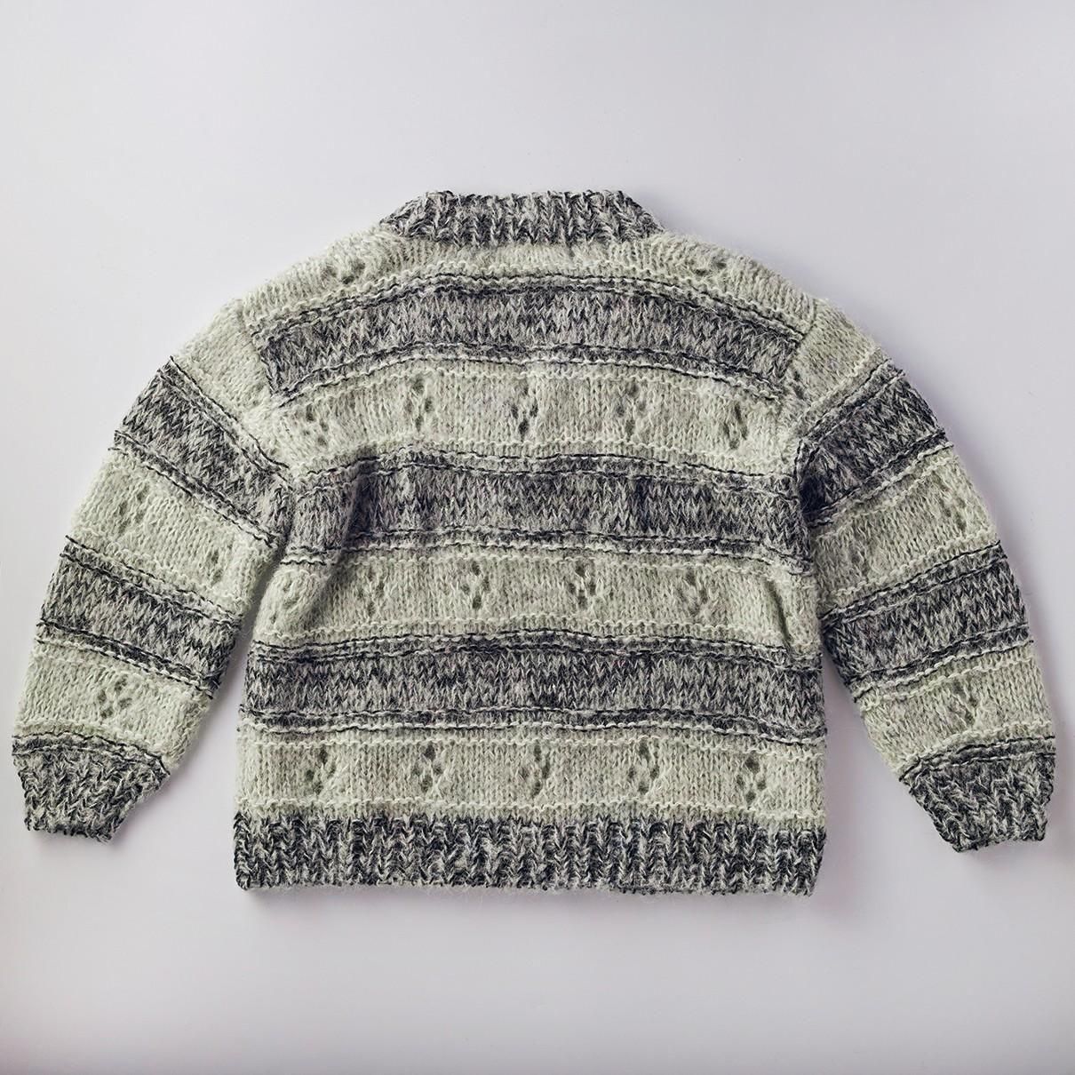 きい♡フルオーダー 太いボーダープルオーバー - atelier K'sk Online Store