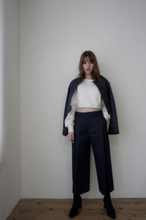 <img class='new_mark_img1' src='https://img.shop-pro.jp/img/new/icons8.gif' style='border:none;display:inline;margin:0px;padding:0px;width:auto;' />Volume silhouette pants<br>[NAVY/WHITE]*