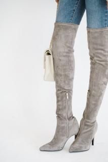 <img class='new_mark_img1' src='https://img.shop-pro.jp/img/new/icons38.gif' style='border:none;display:inline;margin:0px;padding:0px;width:auto;' />Fake suede Thigh-high Boots[23.5cm/24.5cm] [ץ]<s><font color="red">12000</s>240080%OFF</font>