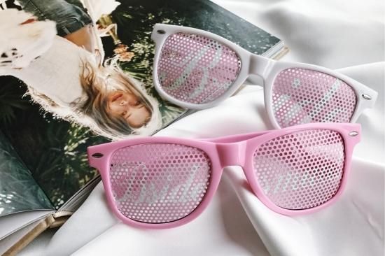 BLANC. PINK HAVANA べっこう柄 サングラス LongBeach ボストン / サングラス | サングラス通販 - orange