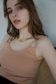 <img class='new_mark_img1' src='https://img.shop-pro.jp/img/new/icons8.gif' style='border:none;display:inline;margin:0px;padding:0px;width:auto;' />Double Strap Cup in Camisole<br>[BEIGE/BLACK]*
