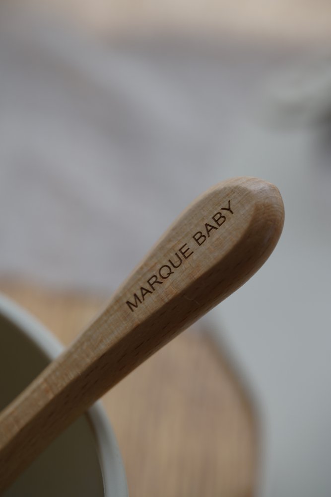 MARQUE Baby Silicon Bib Foodbowl spoon 3 Set[BEIGE/BLUE/PINK] - RITAM -リタム-  ◆15,000円以上お買い上げの方は送料無料◆