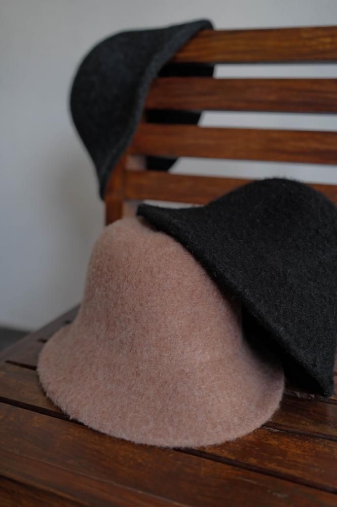 ウールバケットハット