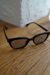 Square Frame Sunglasses<br>[UV400][BLACK]