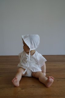 MARQUE Baby White Organdy Rompers [˹դ][3~6/6-12]