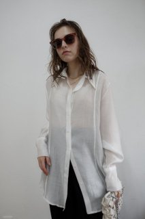 <img class='new_mark_img1' src='https://img.shop-pro.jp/img/new/icons38.gif' style='border:none;display:inline;margin:0px;padding:0px;width:auto;' />Basic Sheer Shirt<br>[WHITE]*[サンプル品]<br><s><font color="red">8900円</s>→4450円<br>50%OFF</font>