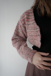 <img class='new_mark_img1' src='https://img.shop-pro.jp/img/new/icons38.gif' style='border:none;display:inline;margin:0px;padding:0px;width:auto;' />cropped Knit Cardigan<br>[PINK][サンプル品]<s><font color="red">12000円</s>→6000円<br>50%OFF</font>