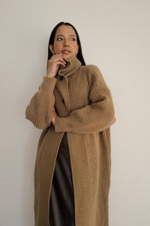 <img class='new_mark_img1' src='https://img.shop-pro.jp/img/new/icons8.gif' style='border:none;display:inline;margin:0px;padding:0px;width:auto;' />Lib Knit Long Cardigan<br>[BROWN]