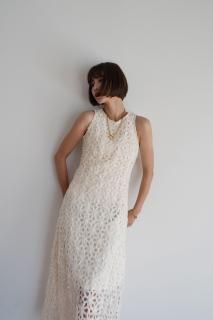<img class='new_mark_img1' src='https://img.shop-pro.jp/img/new/icons8.gif' style='border:none;display:inline;margin:0px;padding:0px;width:auto;' />Lace Flare One-piece<br>[WHITE]