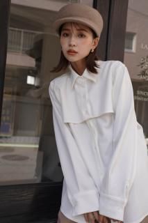 <img class='new_mark_img1' src='https://img.shop-pro.jp/img/new/icons56.gif' style='border:none;display:inline;margin:0px;padding:0px;width:auto;' />Layered Shirt Set<br>[CHARCOAL/WHITE]