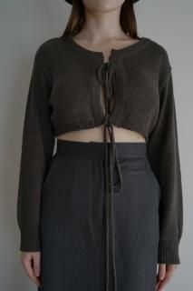 <img class='new_mark_img1' src='https://img.shop-pro.jp/img/new/icons38.gif' style='border:none;display:inline;margin:0px;padding:0px;width:auto;' />Cropped Design Knit<br>[KHAKI/CHARCOAL][ץ]<s><font color="red">6800</s>272060%OFF</font>
