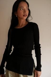 <img class='new_mark_img1' src='https://img.shop-pro.jp/img/new/icons38.gif' style='border:none;display:inline;margin:0px;padding:0px;width:auto;' />Layered Ribknit Tops<br>[BLACK][ץ]<s><font color="red">9100</s>364060%OFF</font>