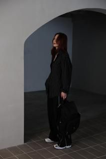 <img class='new_mark_img1' src='https://img.shop-pro.jp/img/new/icons8.gif' style='border:none;display:inline;margin:0px;padding:0px;width:auto;' />Natural Stripe Shirt[BROWN/BLACK]