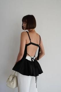 <img class='new_mark_img1' src='https://img.shop-pro.jp/img/new/icons38.gif' style='border:none;display:inline;margin:0px;padding:0px;width:auto;' />Back Open Camisole Tops<br>[BLACK][ץ]<s><font color="red">10500</s>525050%OFF</font>