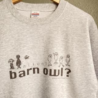ëե֥åȥ졼ʡailen barn owl !?٥ ΢ѥ롡å奰졼S.M.L.XL