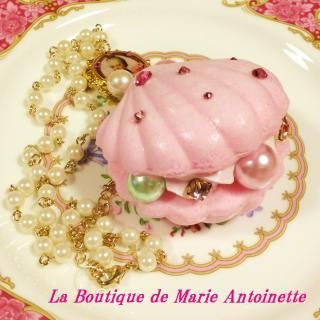 ޥ꡼ȥͥå♡Versailles Shell Pearl Necklace♡Pink