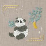 Chicchi 季節を楽しむ動物たち 刺繍キット「七夕に願いごとを