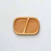 木製ミニチュアパーツ WP-015　四角皿Ｄ　Ｓ　２個入