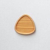 木製ミニチュアパーツ WP-038　三角皿Ａ　Ｓ　２個入