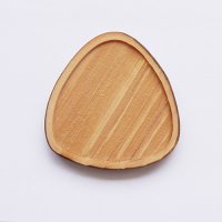 木製ミニチュアパーツ WP-039　三角皿Ａ　Ｍ　１個入