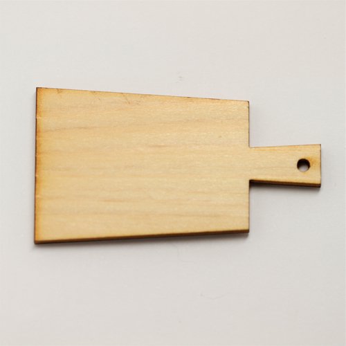 木製ミニチュアパーツ WP-077 カッティングボードＥ Ｍ １個入