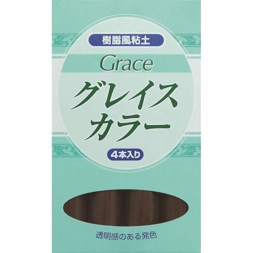 グレイスカラー単色4本入 ブラウン - Brodees By Kameshima
