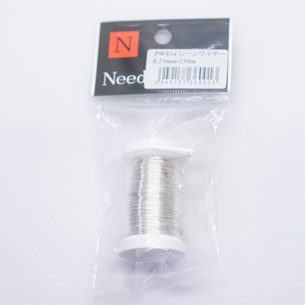わか様　ワイヤーなど シーンワイヤー 150m巻 0.25mm シルバー - Brodees By Kameshima