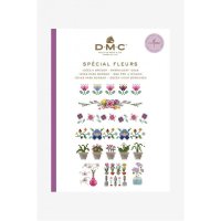 DMC CROSS STITCH MINI BOOK -ե- SPECIAL FLEURS