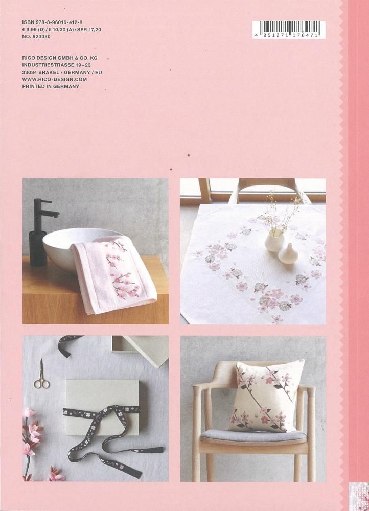 Rico Design刺しゅう図案集 No.178 桜桜 SAKURA SAKURA Rico Design刺しゅう図案集 No.178 桜桜 SAKURA SAKURA