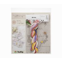 Tulip　フランス刺繍のステッチブック 立体的なステッチ編 EK-103