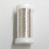 ブラスワイヤー 150ｍ巻 0.3mm シルバー