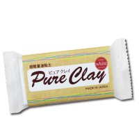 超軽量油粘土 ピュアクレイ（Pure Clay）ホワイト 150g