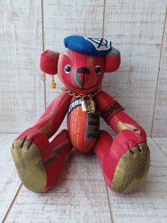 【B-type】25th Special ANARCHY BEAR/RED(25cmテディベア)