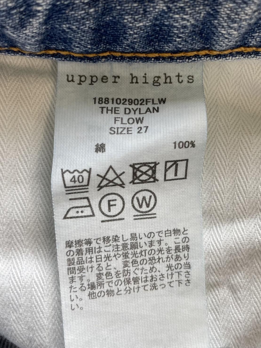 upper hights THE DYLAN 23 Sサイズ upperhights（アッパーハイツ）の「【upper hights/アッパー