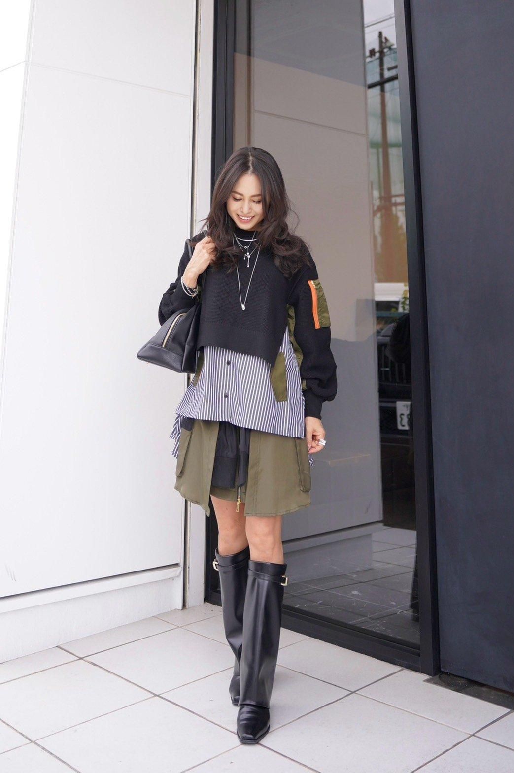 リズレー ドッキング ミリタリー ニット リズレー ドッキング ミリタリー ニット - ジャケット・アウター